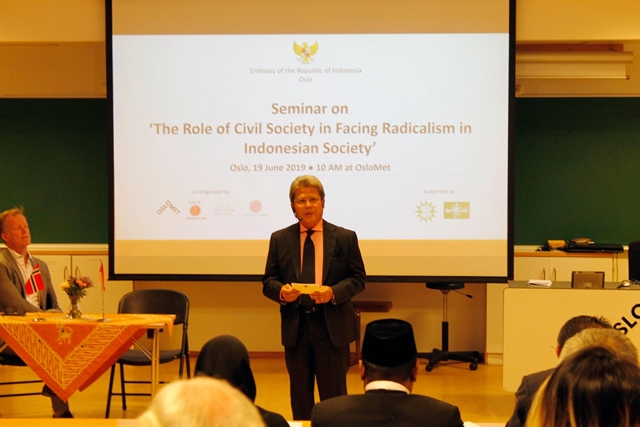 Kiprah NU dan Muhammadiyah Berantas Radikalisme Dipresentasikan di Oslo