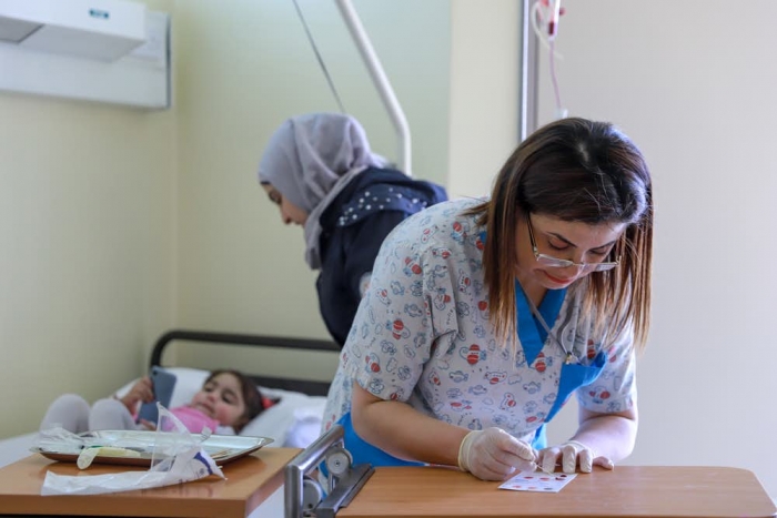 Upaya MSF Obati Anak-anak Suriah yang Menderita Talasemia