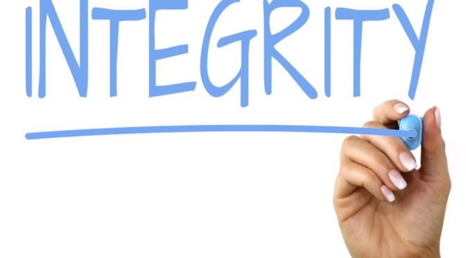 Arti Penting Integritas Dalam Diri