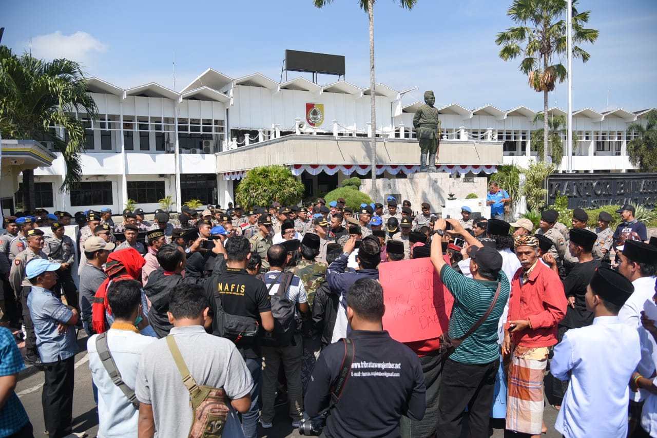 Aliansi Santri Jember Tuntut JFC Minta Maaf