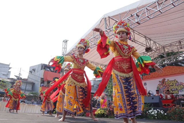 Kolaborasi Seni Pada Gebyar Budaya Betawi