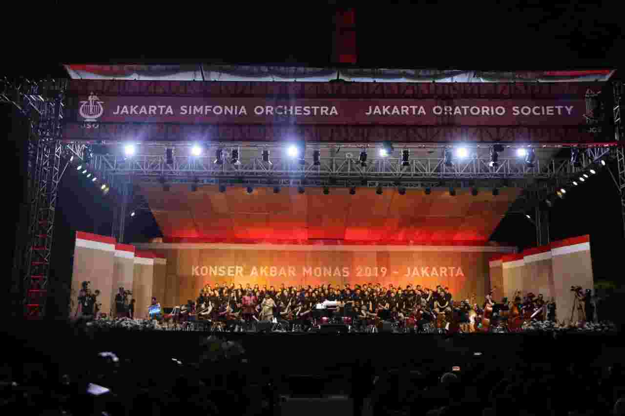 Konser Akbar Monas 2019 Hadirkan Pertunjukan Musik Klasik Berkelas Dunia
