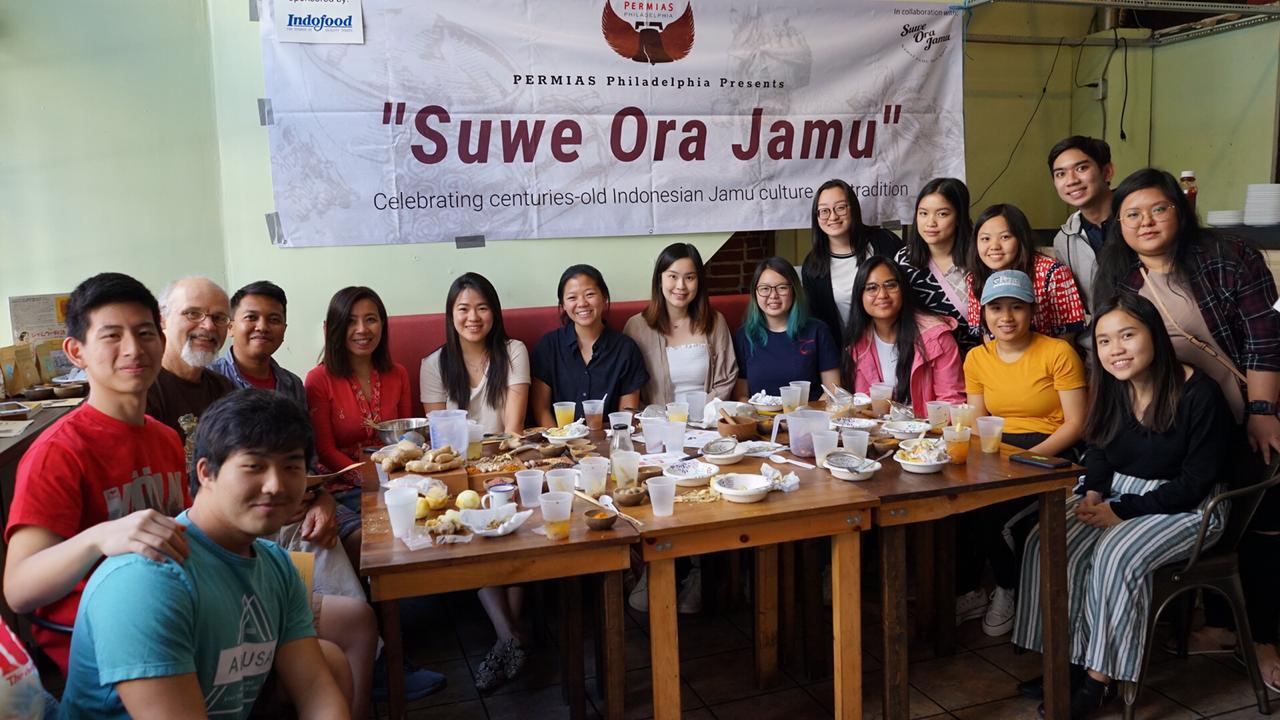 Persatuan Mahasiswa Indonesia di Philadelphia Bikin Workshop Jamu