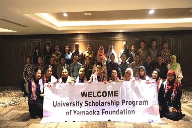 Yamaoka Scholarship Foundation Tambah Jumlah Penerima Beasiswa