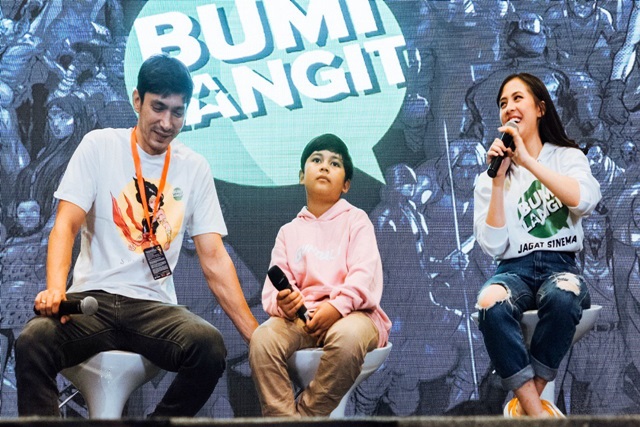 Joko Anwar, Zara JKT48, Abimana Aryasatya, dan Muzakki Ramadhan Ikut Resmikan Fans Club Rakyat Bumilangit
