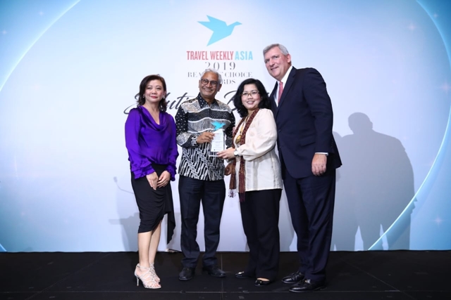 Indonesia Raih Tiga Penghargaan dalam Travel Weekly Asia 2019 Readers Choice Awards Singapura