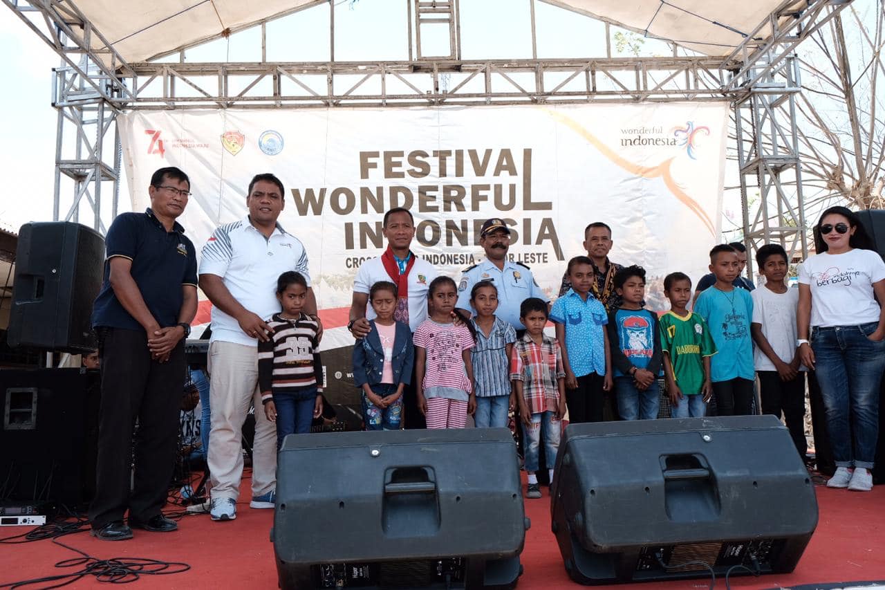 Digelar Perdana di Perbatasan Indonesia-Timor Leste, Festival Wonderful Indonesia Diserbu Pengunjung