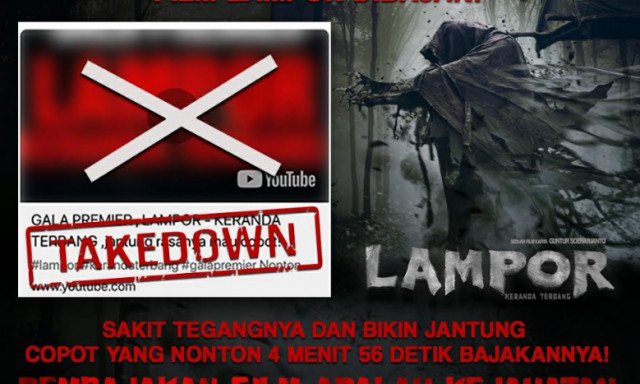 Belum Tayang, Film Bajakan Lampor Keranda Terbang Sudah Beredar