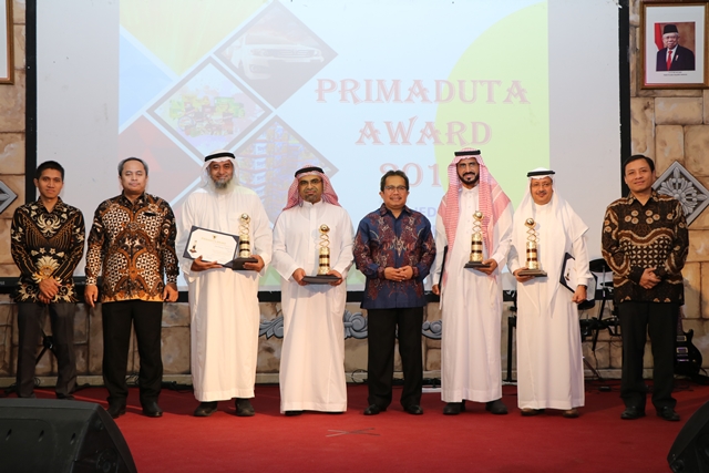 Primaduta Award Diserahkan ke Empat Pengusaha Saudi