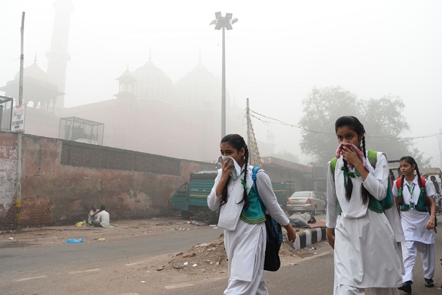 Sekolah di New Delhi Libur Panjang Karena Polusi Udara