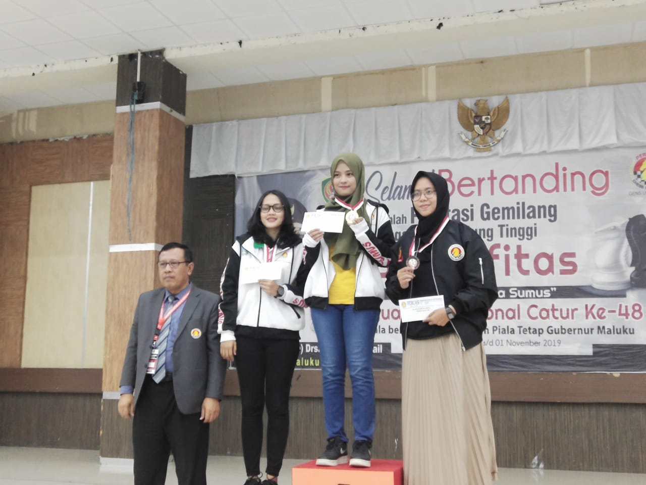 Mahasiswa Unej Raih Juara di Kejurnas Catur ke-48