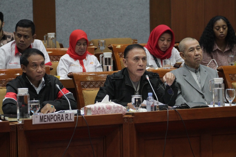 Ini Yang Dibahas Ketum PSSI Saat Hadiri Rapat Kerja Bersama Komisi X DPR