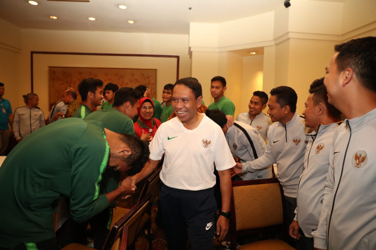 Menpora Harap Sepakbola Raih Medali Emas di SEA Games 2019