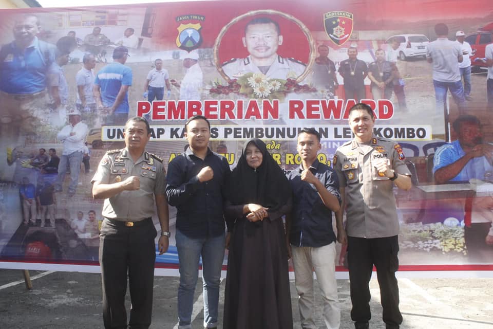 Ungkap Kasus Pembunuhan di Ledokombo Jember, Almarhum Iptu.Ainur Rofiq Dapat Penghargaan