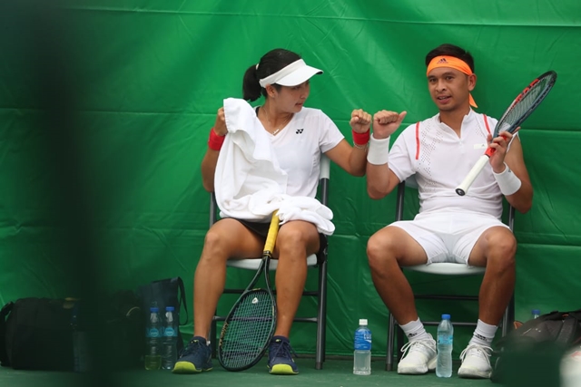 Emas Ketiga Berhasil Diraih Aldila/Christopher di Tenis SEA Games 2019 Filipina