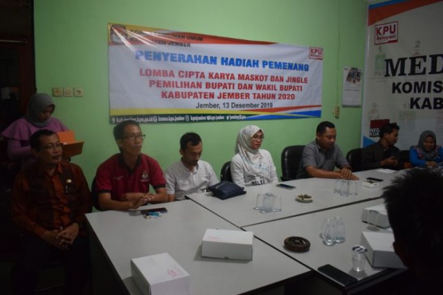 Ketua KPU Jember Apresiasi Peserta Lomba Jingle dan Maskot