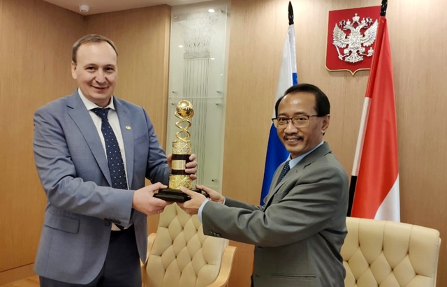 Perusahaan Rusia Raih Primaduta Award dari Pemerintah Indonesia