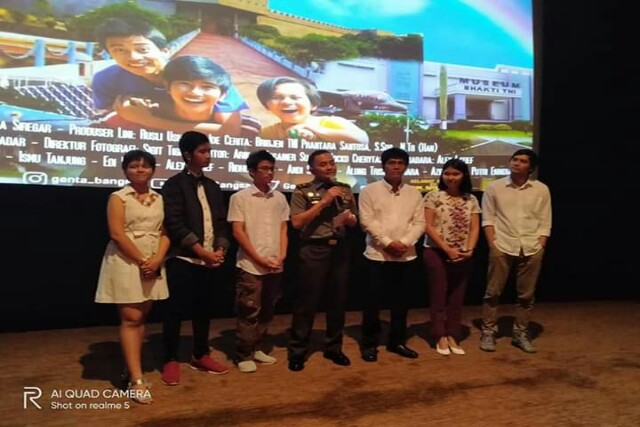 Kapusjarah TNI Launching Film Genta “Ayo Ke Museum”