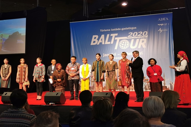 Budaya Indonesia Gemerlap di Balttour 2020 Latvia