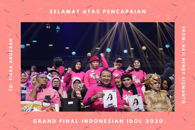 Bacabup Jember H Hendy Siswanto: Ayo Kita Dukung Tiara, Wes Wayahe Tiara Menang Indonesian Idol