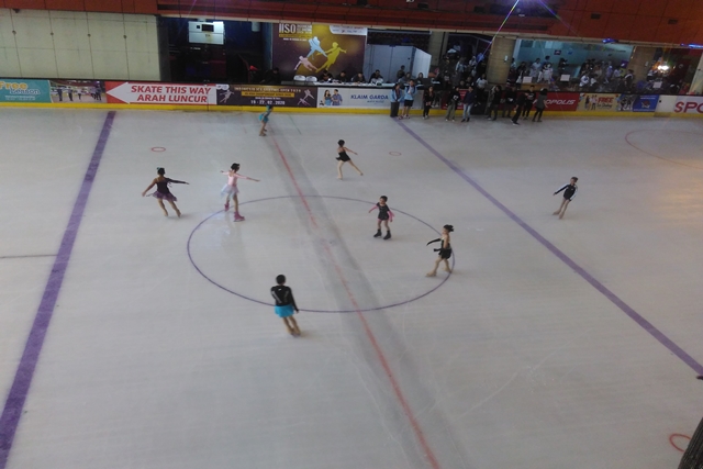 Atlet 5 Negara Ikuti Ice Skating Open 2020