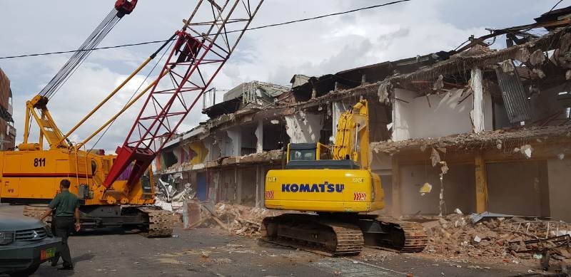 BBPJN VIII Mulai Lakukan Pembongkaran Ruko di Jalan Sultan Agung Jember