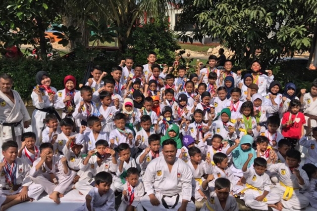 Pelatihan Karate Dojo Chrysant Rayakan Hari Jadi ke-8