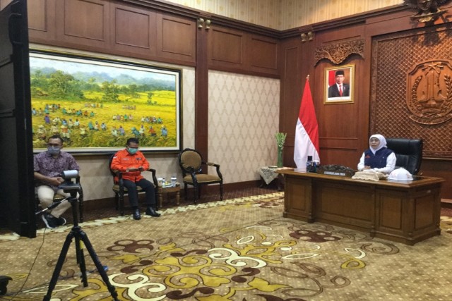 Pembatasan Sosial Berskala Besar Belum Diberlakukan di Jawa Timur