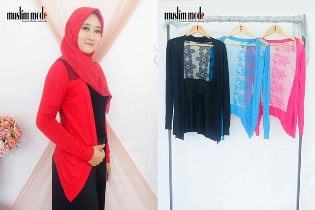 Atsw Cardigan Bolero Muslim Mode