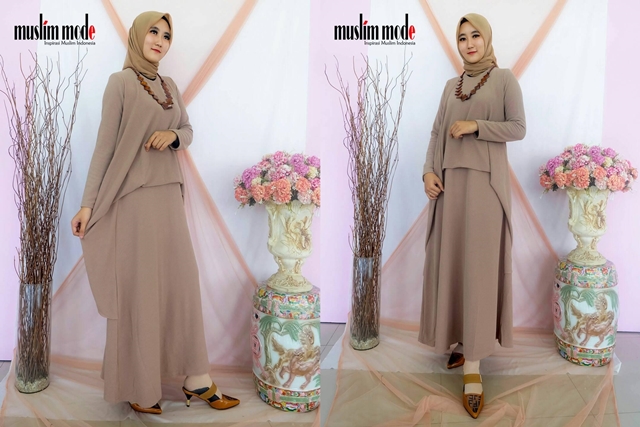 Gamis Zenic Sayap Muslim Mode