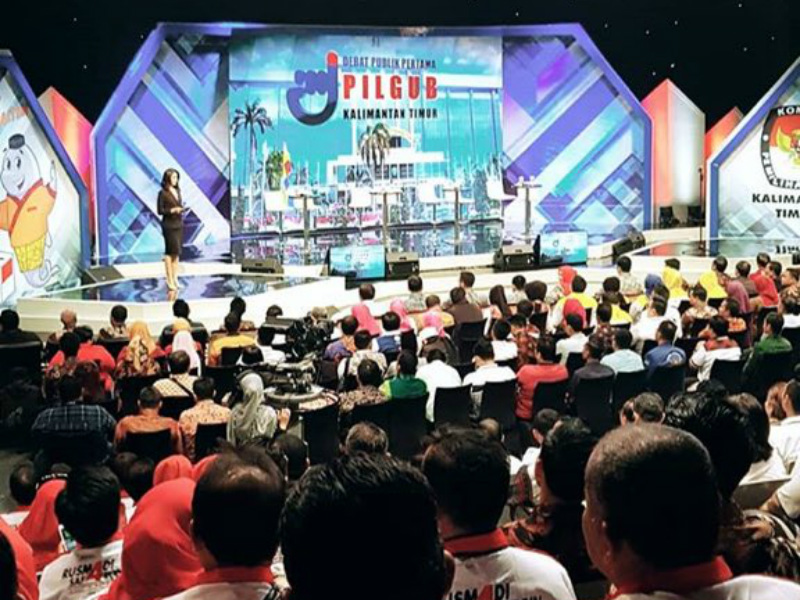 Debat Pilkada 2020, Massa Pendukung Dilarang Ikut ke Studio TV
