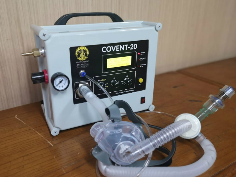 Kabar Gembira, Ventilator Bikinan UI Lolos Uji Klinis