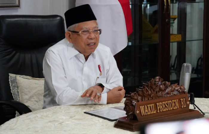 Pandemi Corona, Ma'ruf Amin Dorong Ekonomi Syariah Bisa Bangkit