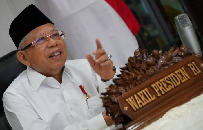 Ma'ruf Amin: 215 Negara Terdampak Corona, Ekonomi Dunia Tak Pasti