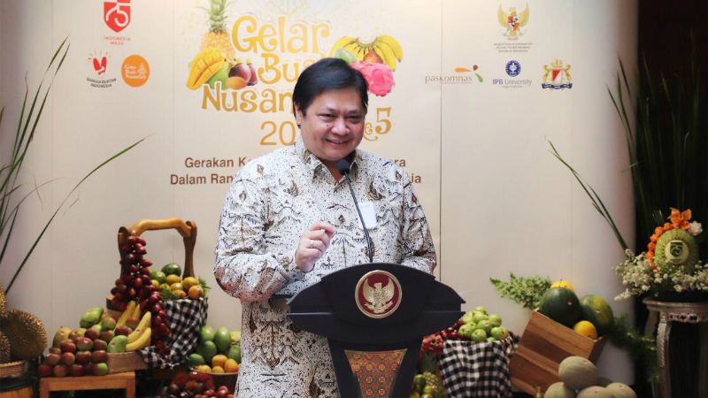Menko Airlangga: Potensi Bisnis Buah Lokal Harus Digenjot