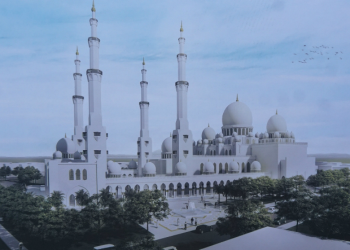 Pangeran UEA Hadiahi Masjid Megah untuk Jokowi di Solo, Begini Desainnya
