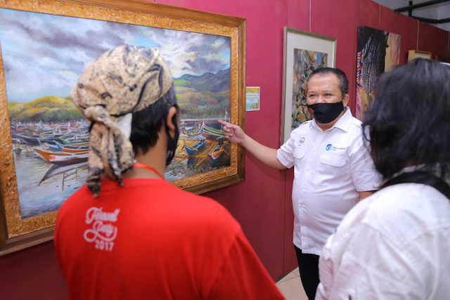 Hendy Siswanto Apresiasi Gelaran Pameran Seni Pagebluk