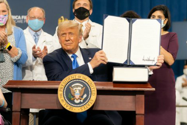 Waduh, Presiden AS Donald Trump dan Istri Positif Covid-19