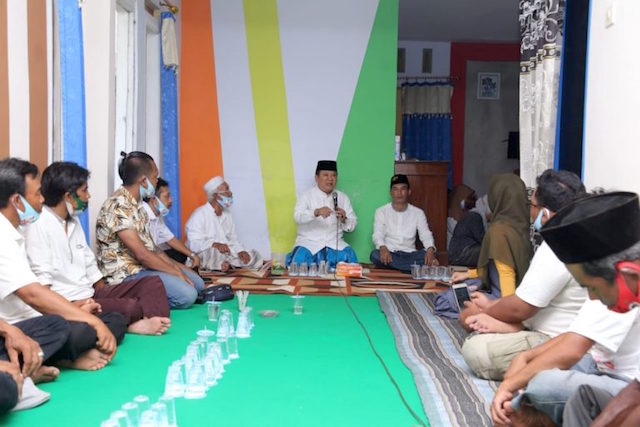 Haji Hendy Hargai Kiat Usaha Warga Jatisari Berkelit di Tengah Pandemi Covid-19