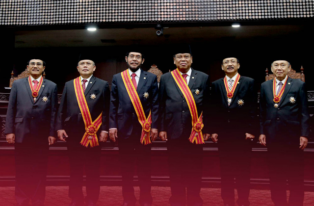 6 Hakim Konstitusi Terima Bintang Mahaputera, MK: Kami Akan Tetap Independen