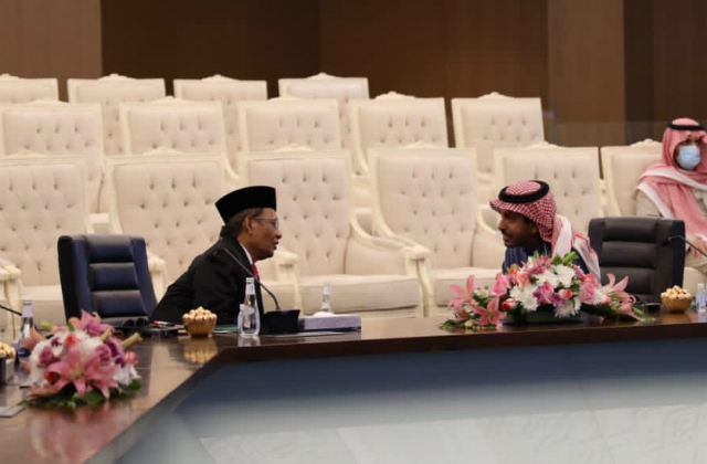 Pergi ke Arab Saudi, Mahfud Temui Pimpinan Lembaga yang Dibuat Raja Salman