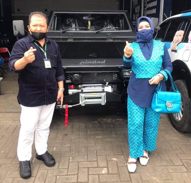 Bupati Jember Terpilih H Hendy Siswanto Beli Sendiri Maung PT PINDAD untuk Mobil Dinasnya