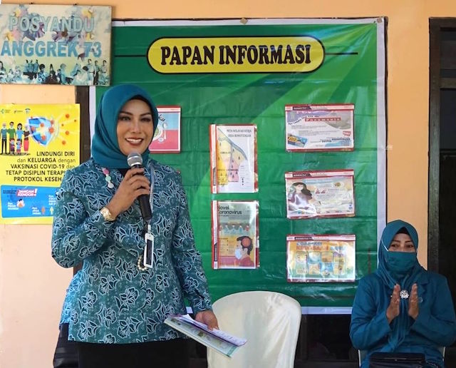 TP PKK Jember Akselerasi Upaya Turunkan AKI, AKB & Stunting di Desa Rowotengah, Sumberbaru