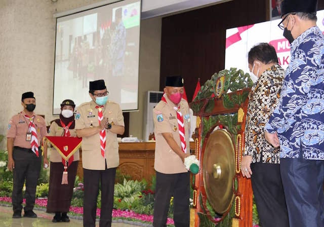 Muscab Gerakan Pramuka Jember Tahun ini Tentukan Ketua Kwarcab Periode 2021-2026