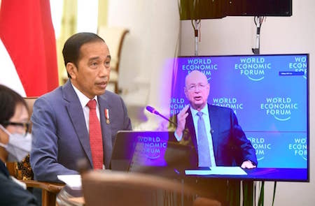 Di World Economic Forum, Presiden Joko Widodo Ajak G20 Bermitra dengan Indonesia