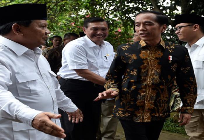  Jokowi Temui Prabowo, PDIP: Redakan Ketegangan Politik