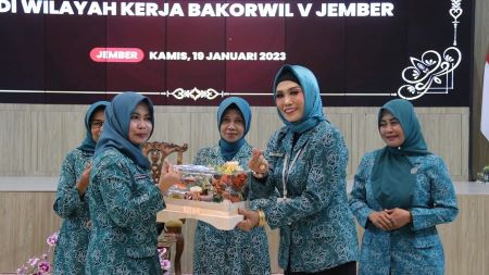 Rakor Tim Penggerak PKK di Wilayah Kerja BAKORWIL V Jember