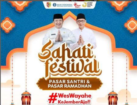 Sahati Festival Gelar Pasar Santri & Pasar Ramadhan di Alun-alun Jember. Simak Detailnya!