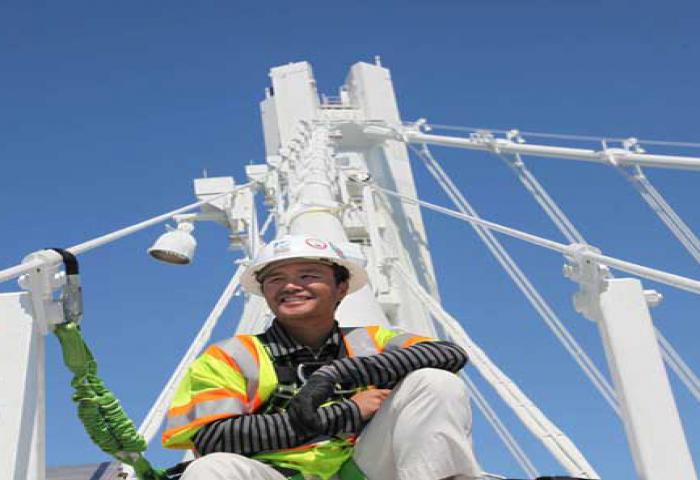 Martin Chandrawinata, Insinyur Indonesia Ikut Bangun Bay Bridge