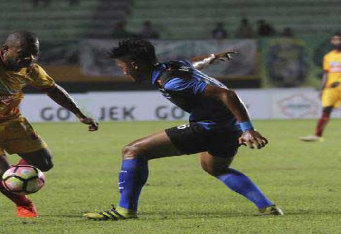 Kontra Sriwijaya FC, Madura United Raih Hasil Imbang